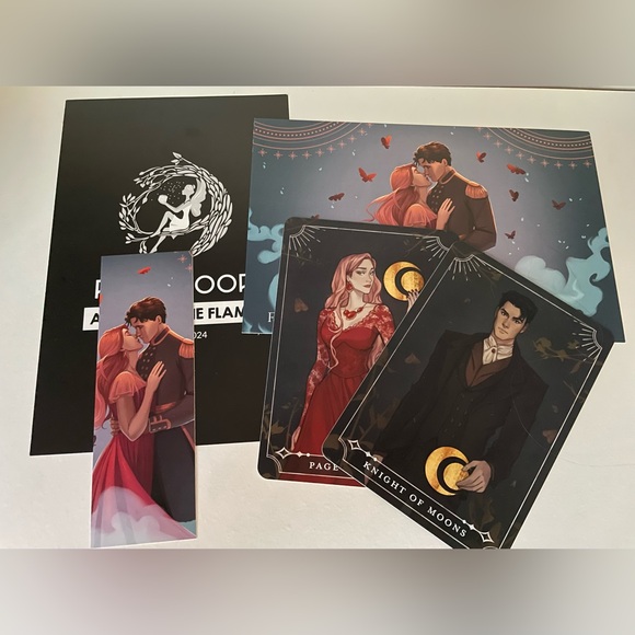 Fairyloot YA Subscription Box: A Moth to the Flame, February 2024. - Picture 4 of 7